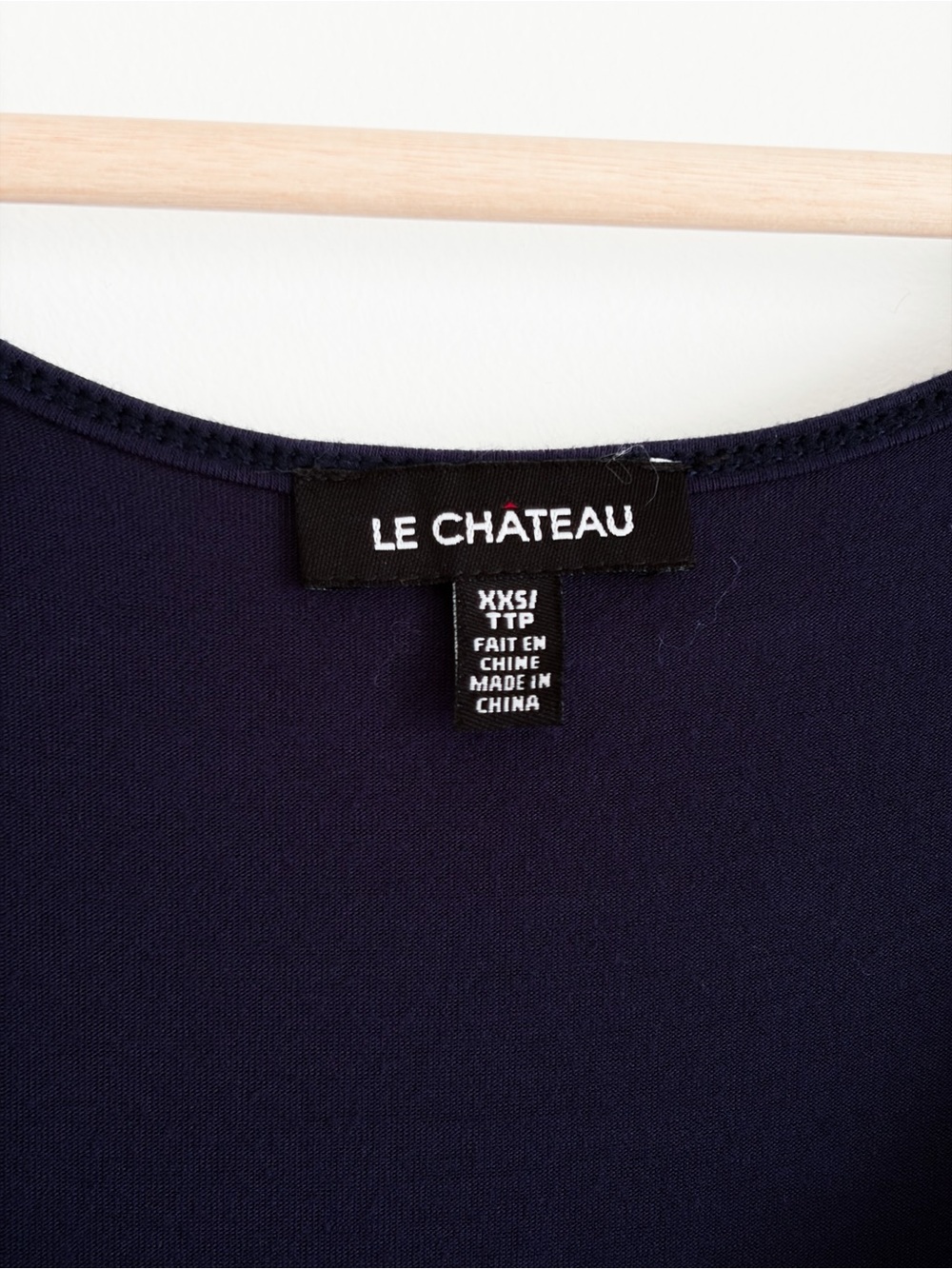 Le Château Navy Blue Bodycon Tank Dress - Size XXS - Picture 4 of 10